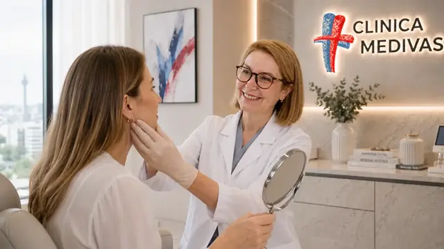 Neuromoduladores en Madrid | Clínica Medivás Dra. Paloma Tejero atendiendo una consulta de Neuromoduladores en Clínica Medivás Madrid