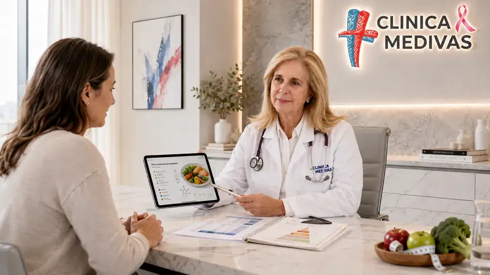 Unidad de Belleza en Madrid | Clínica Medivás Dra. Paloma Tejero atendiendo una consulta de Unidad de Belleza en Clínica Medivás Madrid